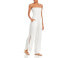 Peixoto Women's Harriet Jumpsuit White Canvas Size Medium