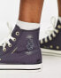 Фото #8 товара Converse Chuck Taylor All Star trainers in mid blue with embroidery