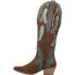 Dingo Dream Catcher Snip Toe Embroidered Cowboy Womens Brown Casual Boots DI267