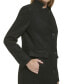 ფოტო #4 პროდუქტის Women's Single-Breasted Boucle Walker Coat, Created for Macy's