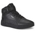 Фото #2 товара Puma Carina 2.0 Mid Wtr Lace Up Womens Black Sneakers Casual Shoes 38585201