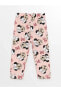 Фото #4 товара LCW baby Polo Yaka Uzun Kollu Minnie Mouse Baskılı Kız Bebek Pijama Takım