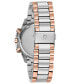 Women's Chronograph Diamond-Accent Two-Tone Stainless Steel Bracelet Watch 36mm