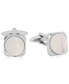 ფოტო #1 პროდუქტის Sutton Stainless Steel And Stone Cufflinks