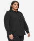 ფოტო #3 პროდუქტის Women's Plus Size Utility Shirt, First@Macy’s