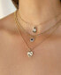 Фото #4 товара ETTIKA 18k Gold-Plated 3-Pc. Set Cubic Zirconia Heart Pendant Necklaces