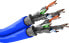 Фото #1 товара Wentronic CAT 7A+ Duplex Network Cable - S/FTP (PiMF) - blue - 100m - 100 m - Cat7a+ - S/FTP (S-STP)