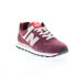 New Balance 574 U574HMG Mens Burgundy Nubuck Lifestyle Sneakers Shoes 10