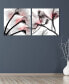 Фото #4 товара Coral Luster 1 2 Frameless Free Floating Tempered Glass Panel Graphic Wall Art, 24" x 24" x 0.2" Each