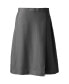 Plus Size School Uniform Solid A-line Skirt Below the Knee