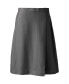 ფოტო #2 პროდუქტის Plus Size School Uniform Solid A-line Skirt Below the Knee