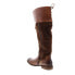 Фото #12 товара Roan by Bed Stu Natty F858037 Womens Brown Leather Lace Up Knee High Boots