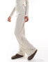 Фото #2 товара Vero Moda Tall rib jersey dad trouser co-ord in stone