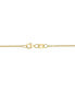 ფოტო #3 პროდუქტის EFFY® Lapis Lazuli & Diamond (1/10 ct. t.w.) Heart Halo Sunray Disc 18" Pendant Necklace in 14k Gold