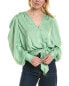 Фото #1 товара Ramy Brook Pauline Top Women's Green Xxs