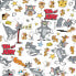 Скатерть из смолы, устойчивая к пятнам Belum Tom & Jerry 02 140 x 140 cm