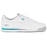 Фото #1 товара Puma Mapf1 Roma Via Perf Lace Up Mens White Sneakers Casual Shoes 30771501