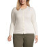 ფოტო #5 პროდუქტის Plus Size Cashmere Cardigan Sweater