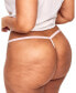 ფოტო #2 პროდუქტის Plus Size Blaire G-String Panty