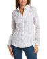 Фото #1 товара Jones New York Stripe Easy Care Shirt Women's White Xs