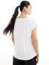 Vero Moda v-neck t-shirt in white