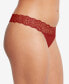 Фото #2 товара Sexy Must Have Sheer Lace Thong Underwear DMESLT