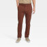 Фото #1 товара Men's Every Wear Slim Fit Chino Pants - Goodfellow & Co Burgundy 30x30
