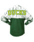 ფოტო #3 პროდუქტის Women's Green Oregon Ducks Tie-Dye Long Sleeve Jersey T-shirt