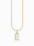 Фото #1 товара Thomas Sabo KE2244-414-14-L45V Gold-plated necklace letter E