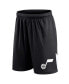ფოტო #2 პროდუქტის Men's Black Utah Jazz Slice Shorts