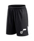 Men's Black Utah Jazz Slice Shorts