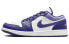 Кроссовки Jordan Air Jordan 1 Low Covered In Purple Tones 553558-515