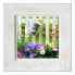 Glasbild Lovely garden II