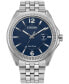 Eco-Drive Men's Corso Classic Stainless Steel Bracelet Watch 42mm
