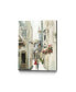 Фото #1 товара 14" x 11" Parisian Walkthrough Museum Mounted Canvas Print