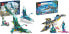 Фото #1 товара LEGO Avatar Jake and Neytiris First Flight on a Banshee, Pandora Movie Set with Banshees, Mini Figures and Glow in the Dark Elements 75572