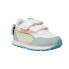 Фото #2 товара Puma Rider Fv Bow Slip On Toddler Girls Blue, White Sneakers Casual Shoes 38788