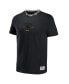 ფოტო #4 პროდუქტის Men's NFL X Staple Black Green Bay Packers Embroidered Fundementals Globe Short Sleeve T-shirt