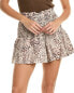 Sea Ny Calla Cheetah Smocked Short Women's