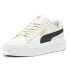 Фото #4 товара Puma Smash V3 Platform Lace Up Womens Beige Sneakers Casual Shoes 39075808