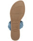 Фото #5 товара Women's Easten Double Band Slide Flat Sandals, Created for Macy's