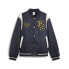 Puma Staple X Varsity Jacket Mens Blue Casual Athletic Outerwear 62220316