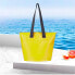 Фото #6 товара Torba plażowa wodoodporna PVC z paskiem na ramię 11L - żółta