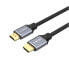 Фото #2 товара Unitek International C138W HDMI cable 2 m Type A Standard Black Grey - Cable - Digital/Display/Video