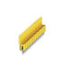 Фото #2 товара Weidmüller WQV 2.5/15 - Cross-connector - 10 pc(s) - Polyamide - Yellow - -60 - 130 °C - V0