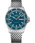 ფოტო #1 პროდუქტის Men’s Swiss Automatic Ocean Star Tribute 75th Anniversary Stainless Steel Bracelet Watch 41mm