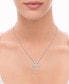 ფოტო #2 პროდუქტის Diamond Cross Pendant Necklace (1 ct. t.w.) in 14k White Gold