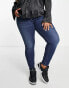 Фото #6 товара Vero Moda Curve skinny jean in dark blue