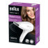 Фото #8 товара Braun Satin Hair 1 PowerPerfection HD180, White, Plastic, Hanging loop, 1.8 m, 1800 W, 220 - 240 V