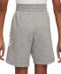 ფოტო #2 პროდუქტის Big Kids Sportswear Club Fleece Logo-Print French Terry Shorts